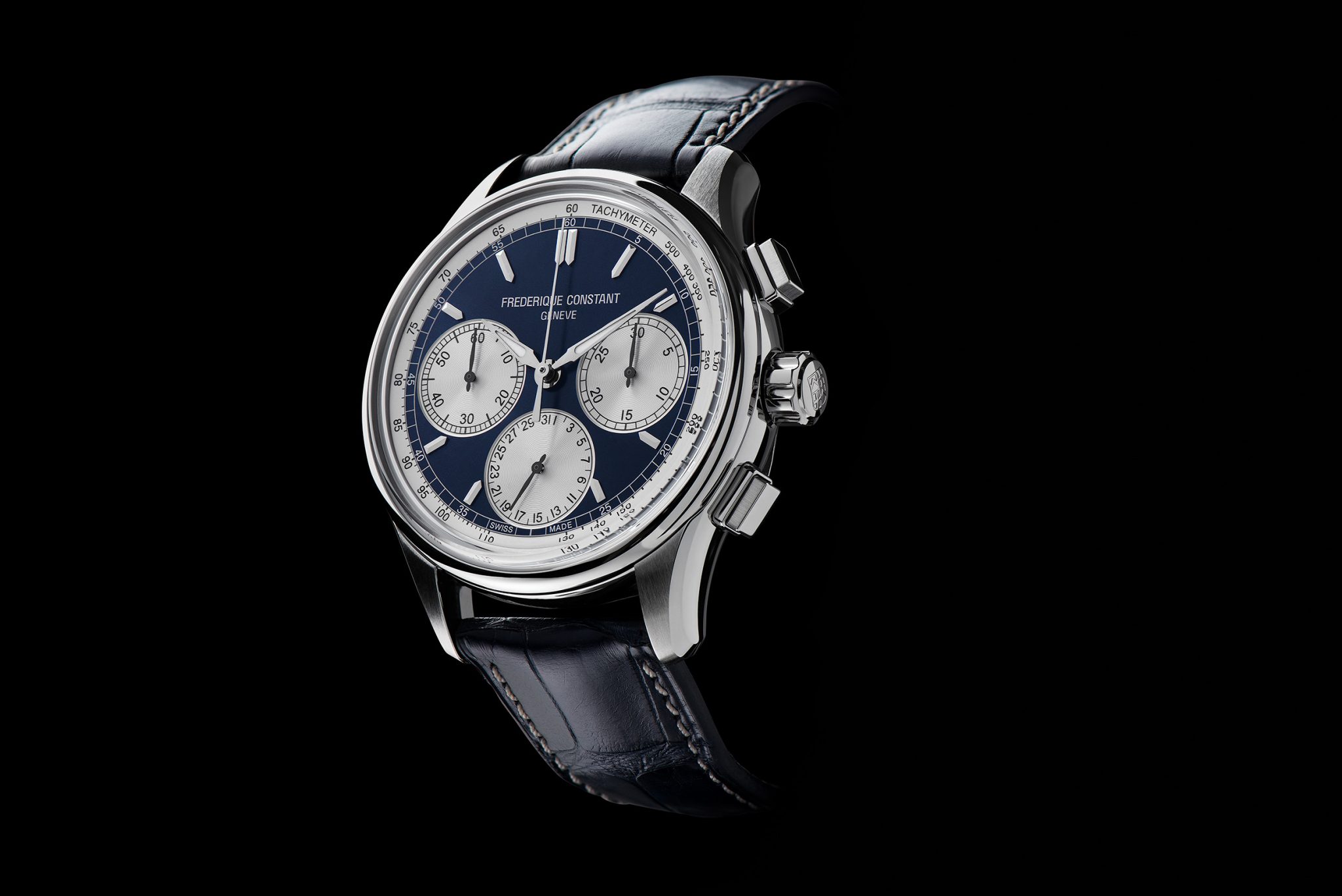 Frederique Constant Flyback Chronograph manufaktúra szerkezet